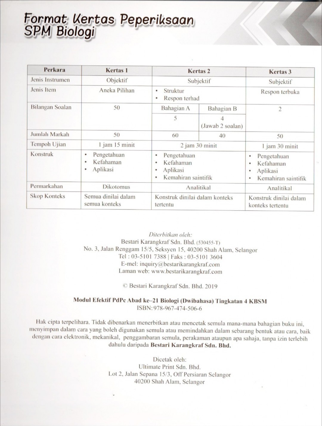 Modul Efektif PdPc Biologi Tingkatan 4