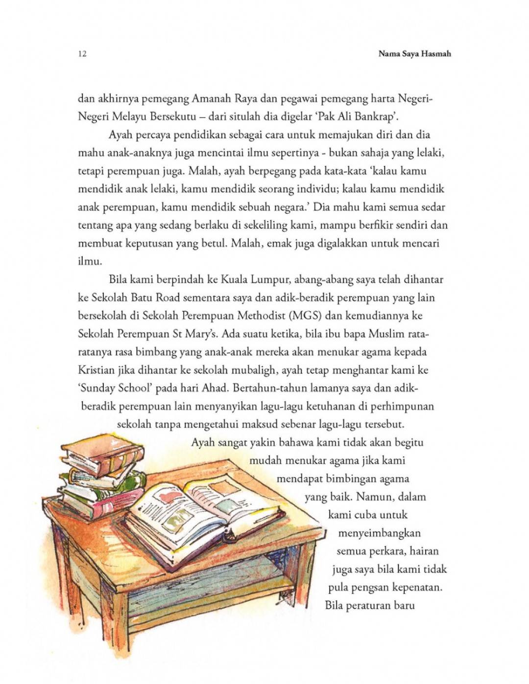 Nama Saya Hasmah (Versi BM) (Buku Khas)