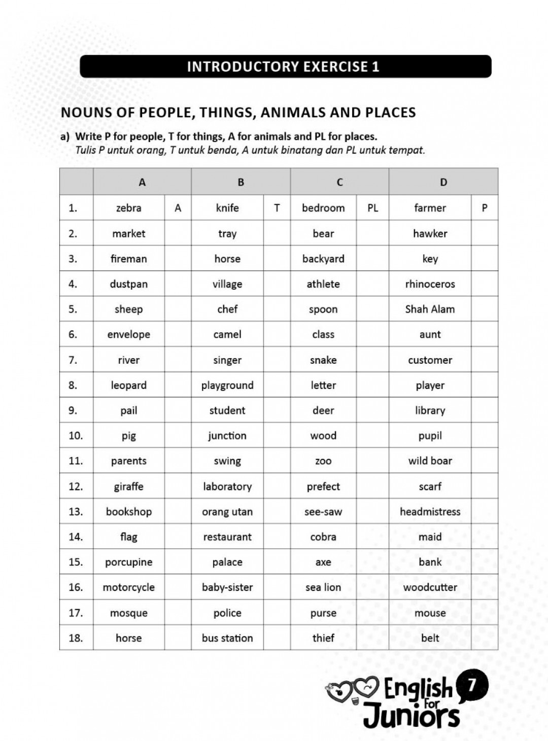 English For Juniors  [Updated Version]
