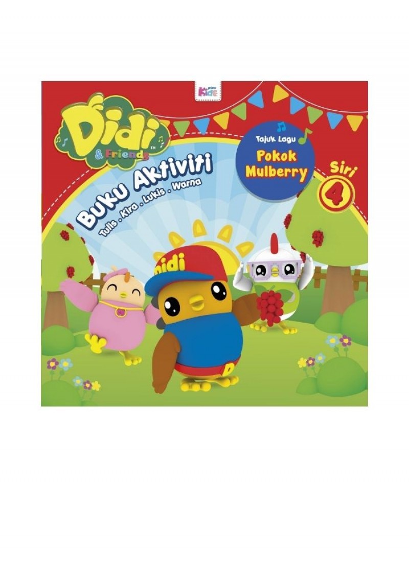 Buku Aktiviti Didi & Friends � Pokok Mulberry (Siri 4)