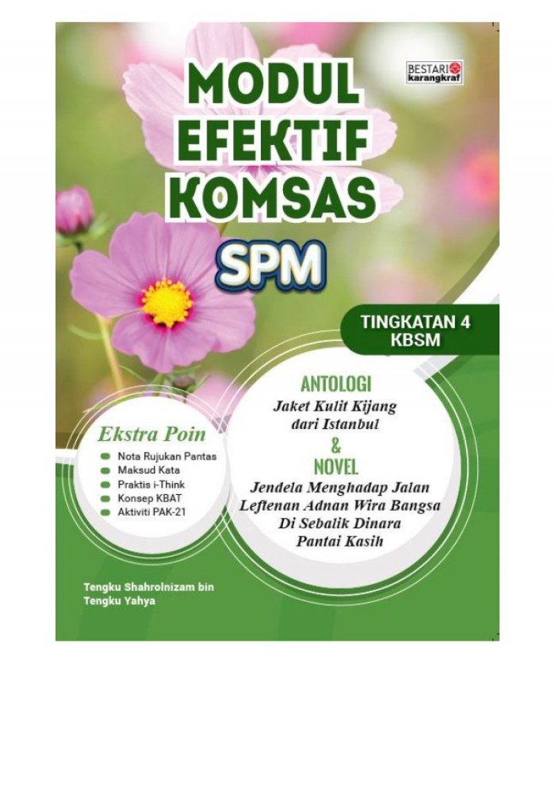 Modul Efektif KOMSAS SPM (Tingkatan 4)