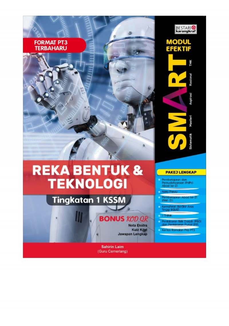 Modul Efektif SMART Reka Bentuk & Teknologi Tingkatan 1 (2020)