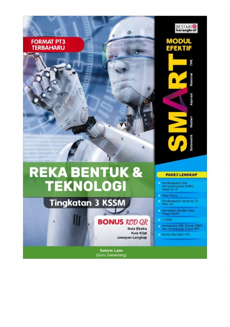 Modul Efektif SMART Reka Bentuk & Teknologi Tingkatan 3 (2020)