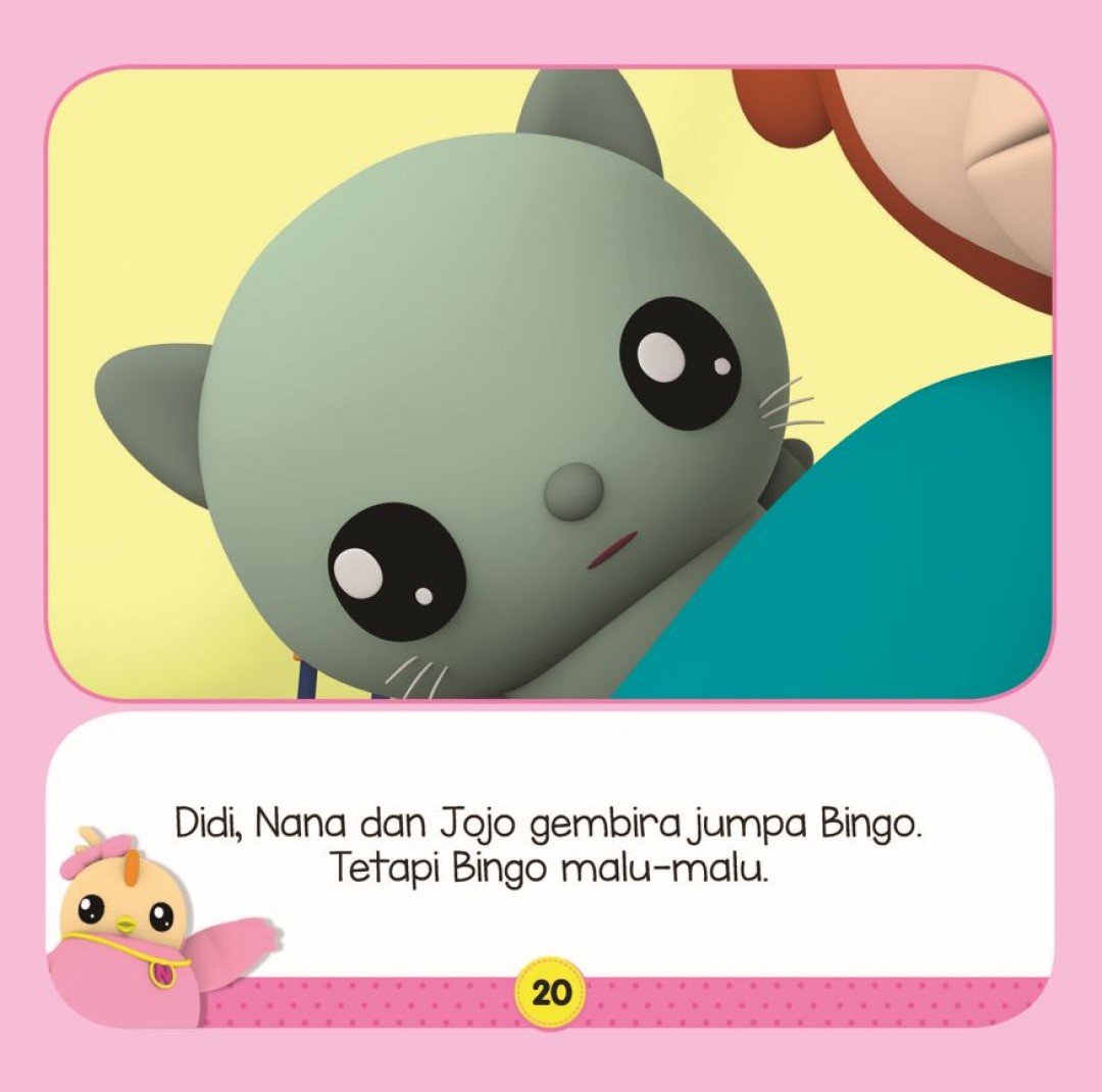 Buku Cerita Bergambar Didi & Friends: Mon Ke Sekolah & Main Deng