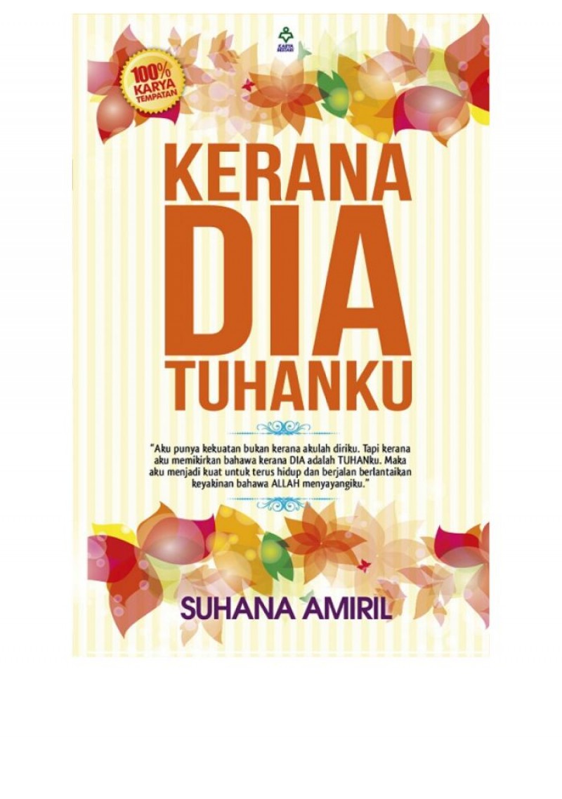 Kerana DIA Tuhanku - Suhana Amiril