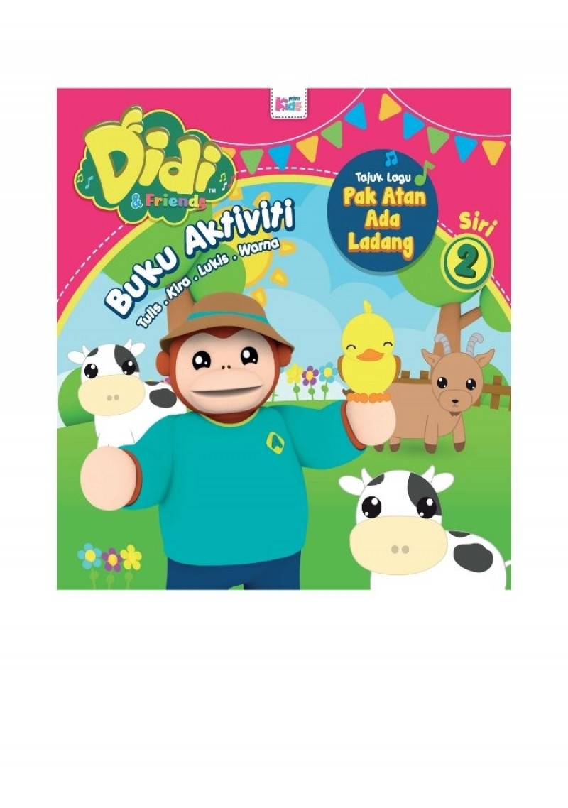 Buku Aktiviti Didi & Friends - Pak Atan Ada Ladang - Siri 2