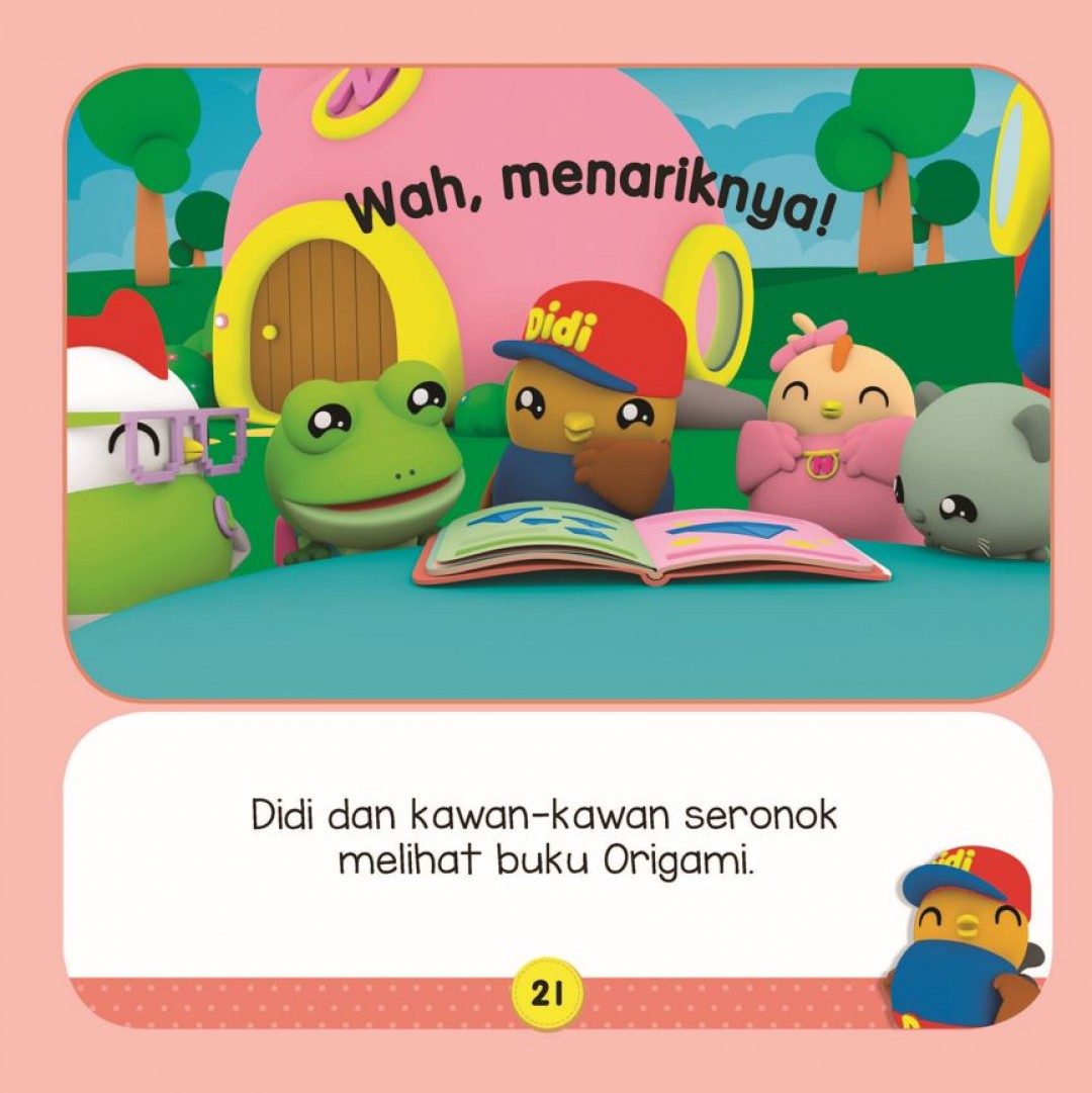 Buku Cerita Bergambar Didi & Friends: Susun ABC & Buku Baru Jojo