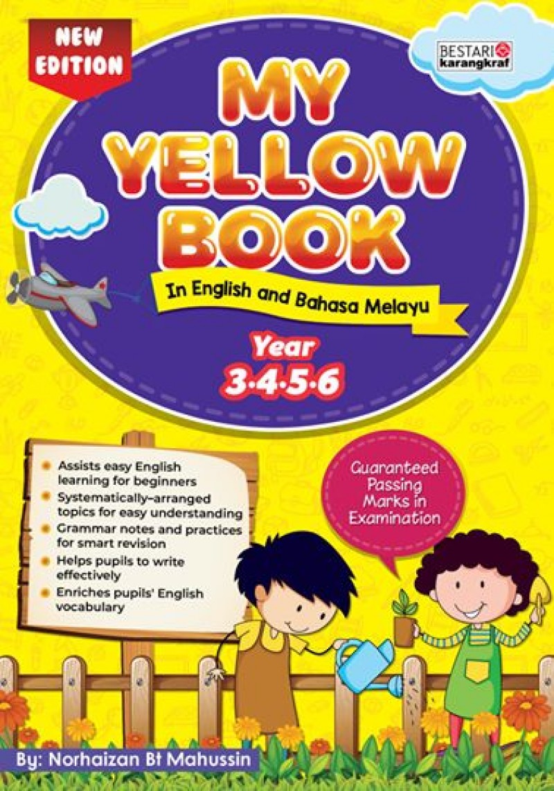 My Yellow Book In English And Bahasa Melayu - Year 3,4,5,6