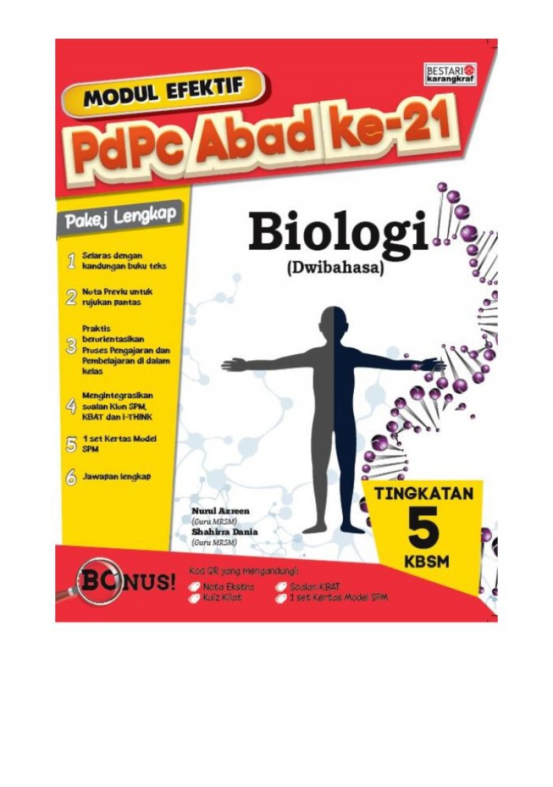 Modul Efektif PdPc Biologi Tingkatan 5