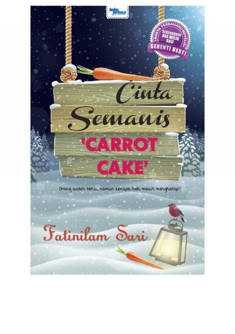 Cinta Semanis Carrot Cake - Fatinilam Sari