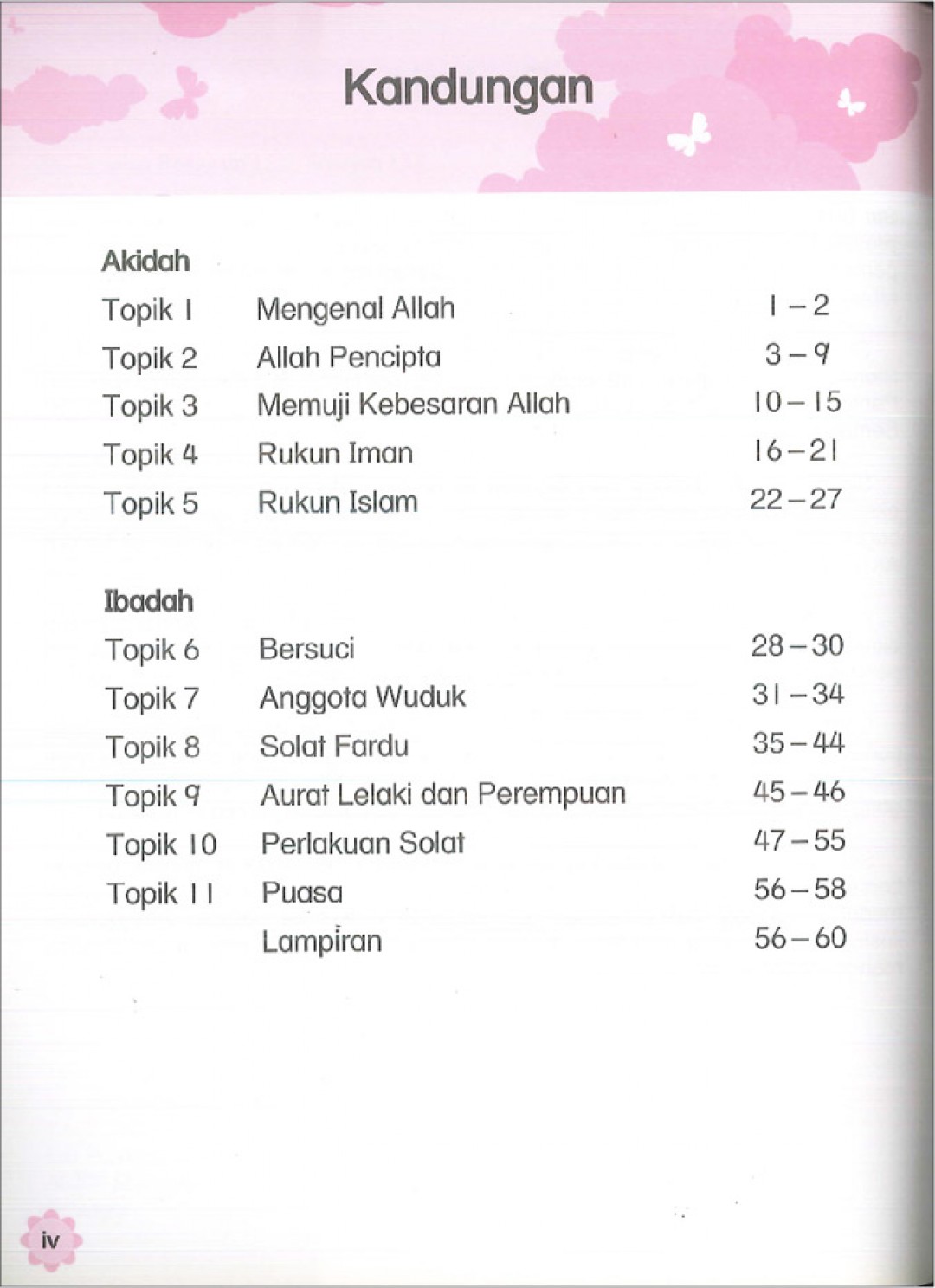 Buku Aktiviti Prasekolah 4 & 5 Tahun - Akidah & Ibadah (Buku 1)