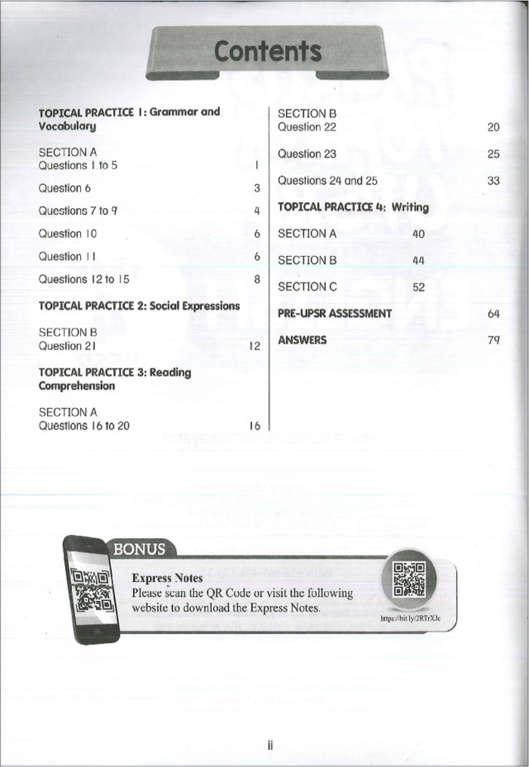 Praktis Topikal UPSR (2019) English Year 4