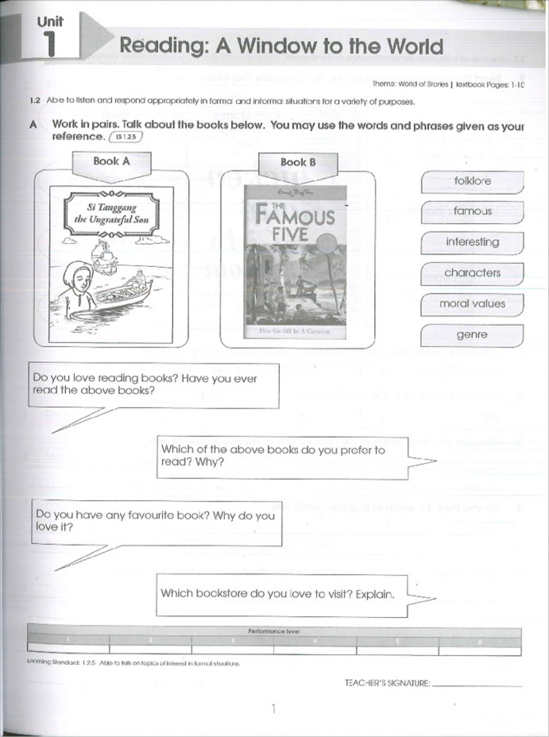 Praktis Standard Tahun 6 - English