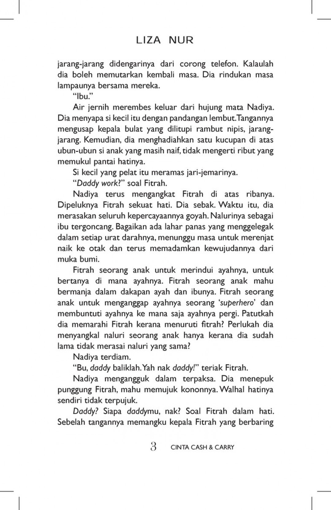 Cinta Cash & Carry - Liza Nur