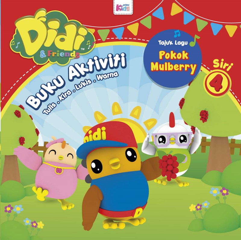 Buku Aktiviti Didi & Friends  Pokok Mulberry (Siri 4)