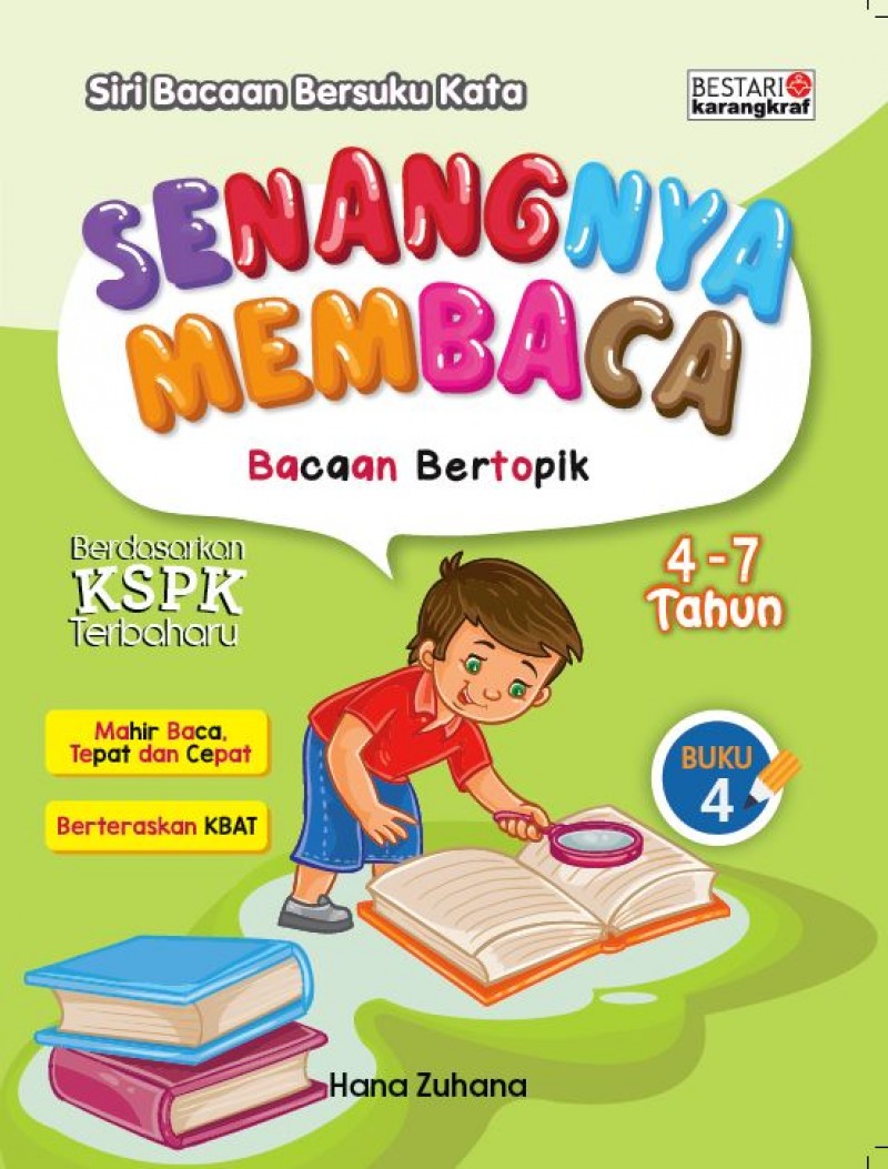 Senangnya Membaca Bacaan Bertopik 4-7 Tahun Buku 4