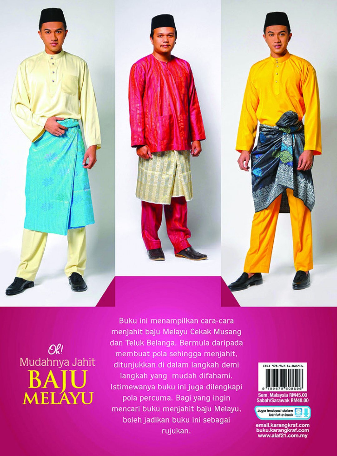 Oh! Mudahnya Jahit Baju Melayu + Pola