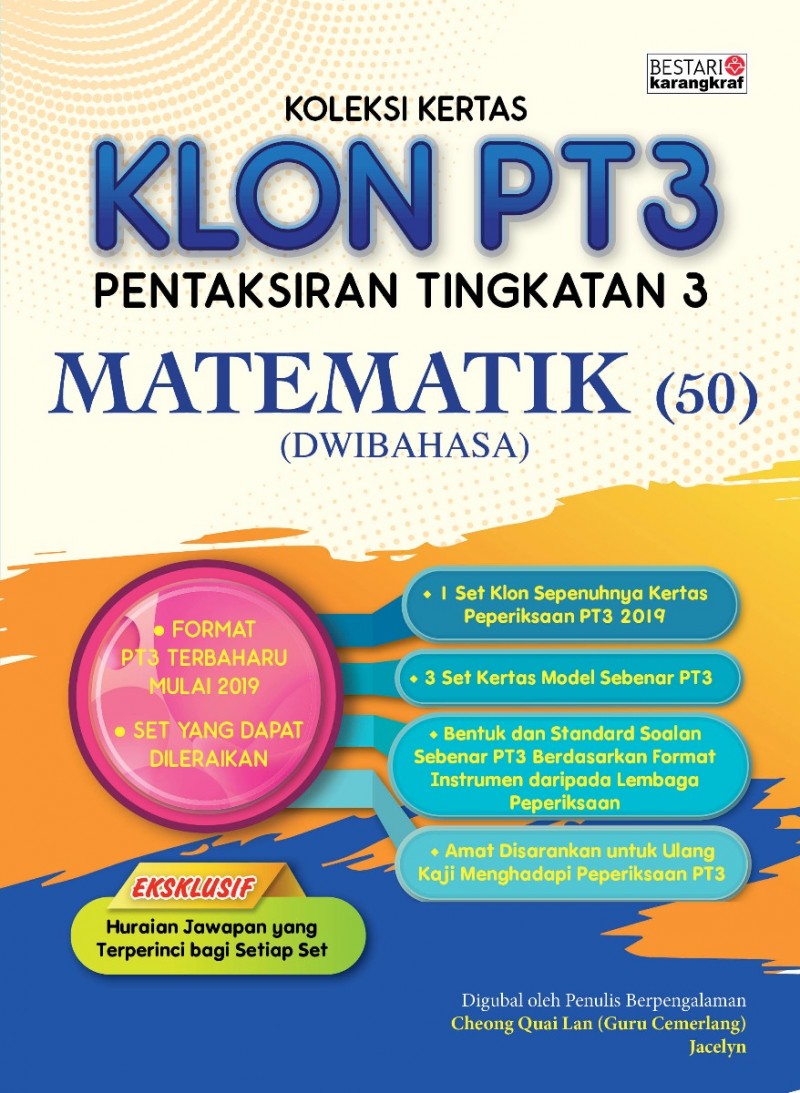 Koleksi Kertas KLON PT3 Matematik (Dwibahasa) 2020