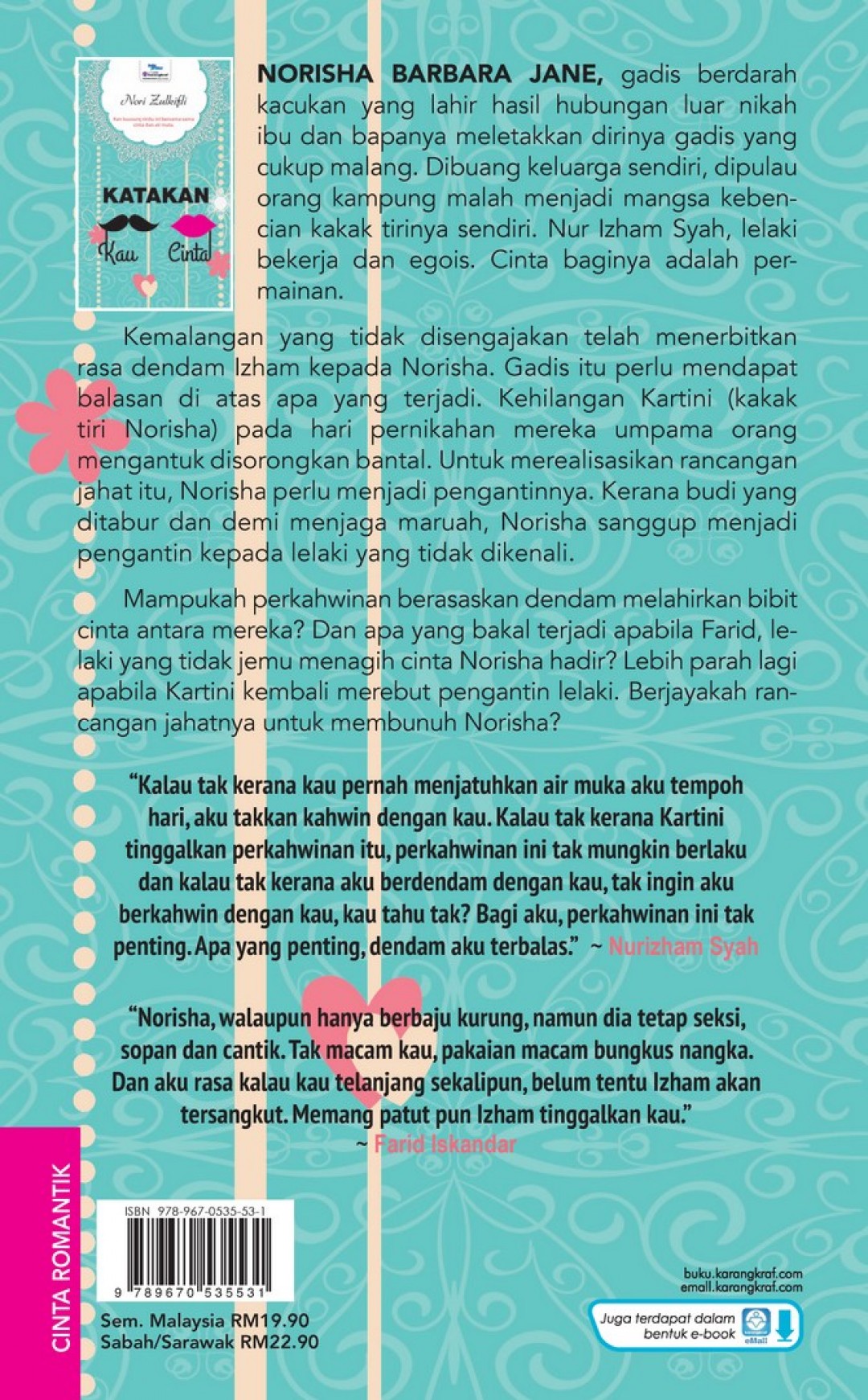 Katakan Kau Cinta - Nori Zulkifli