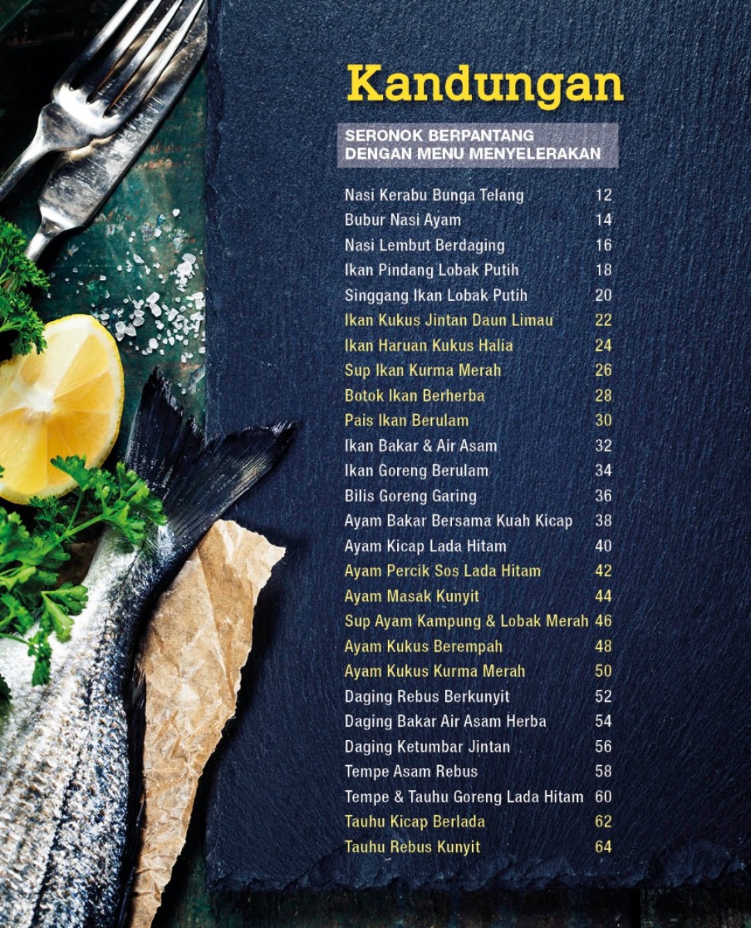 Menu Ibu & Anak  (Hidangan Ibu Berpantang & Selera Si Manja)