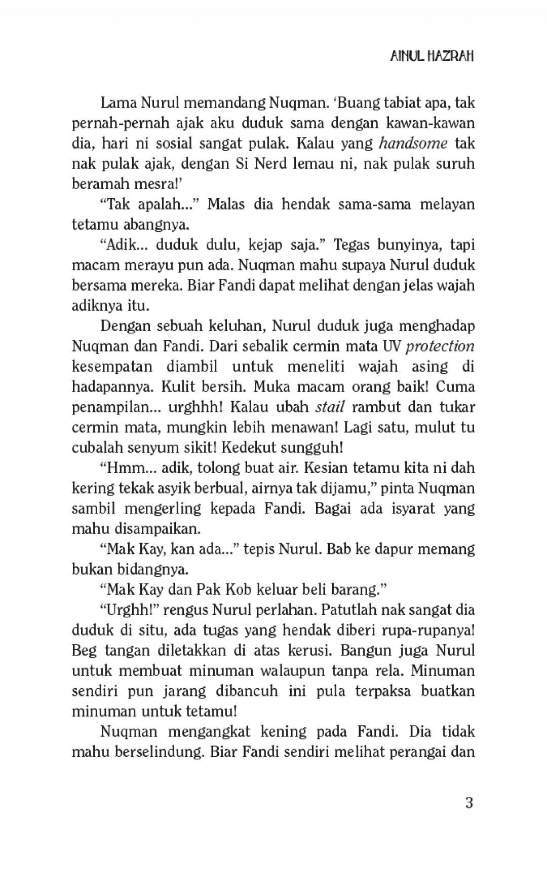 Awak Pengantin Saya! - Ainul Hazrah