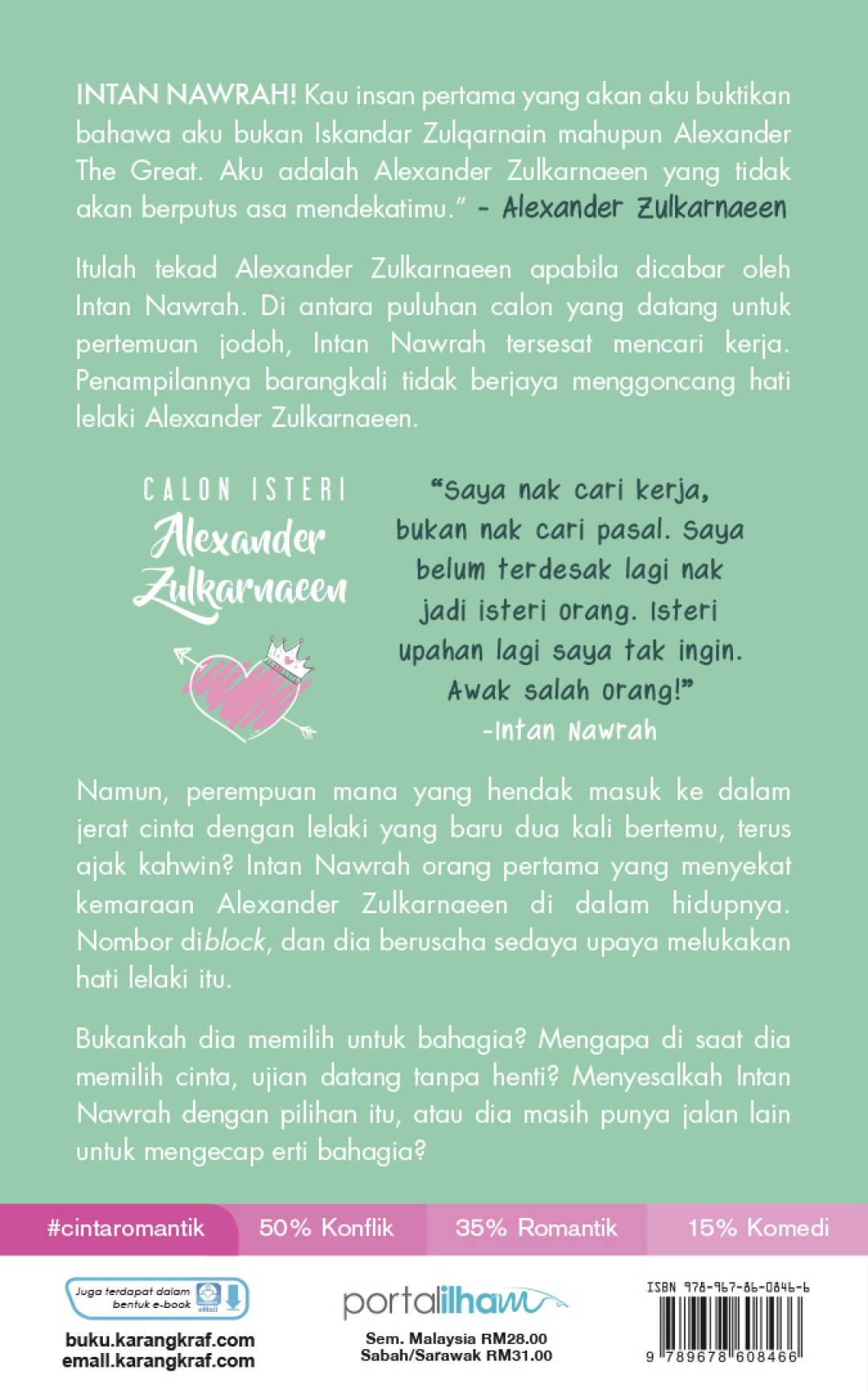 Calon Isteri Alexander Zulkarnaeen - Mastura Abdullah