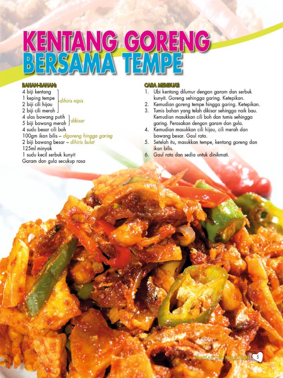 Kompilasi Ikan Bilis dan Tempe