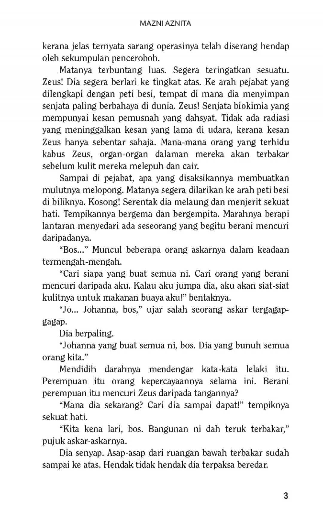 Spy Hati Dari Chantilly - Mazni Aznita