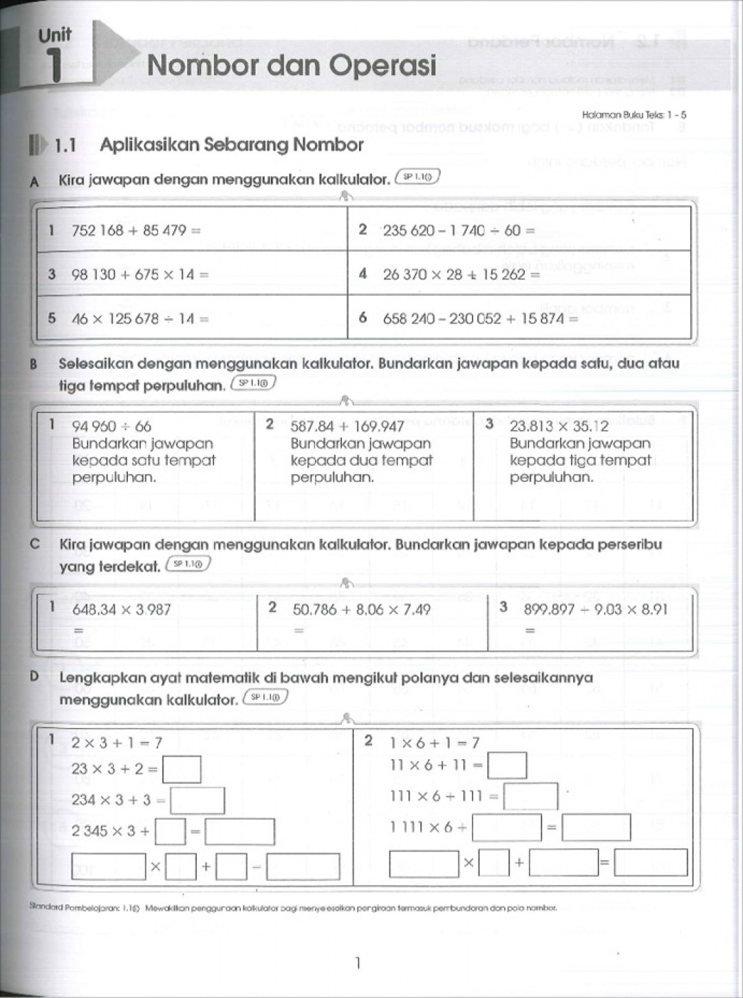 Praktis Standard Tahun 6 - Matematik