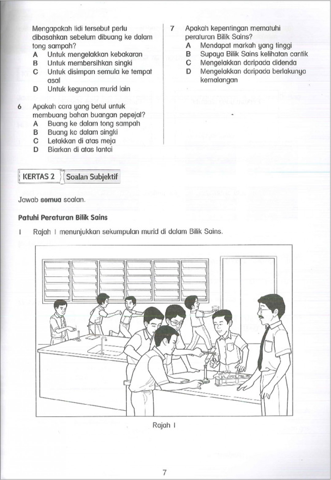 Praktis Topikal UPSR (2019) Sains Tahun 6