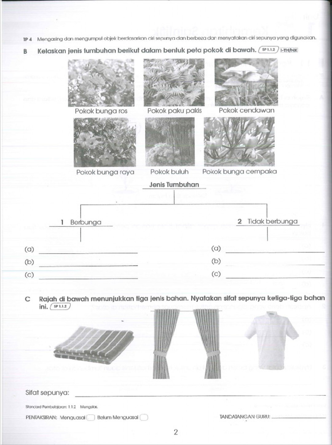 Praktis Standard Tahun 6 - Sains