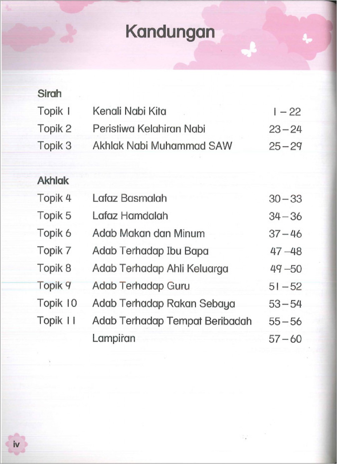 Buku Aktiviti Prasekolah 4&5 Tahun - Sirah & Akhlak (Buku 1)