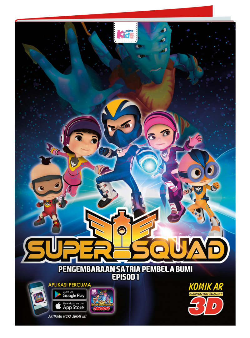 SuperSquad : Pengembaraan Satria Pembela Bumi (AR)