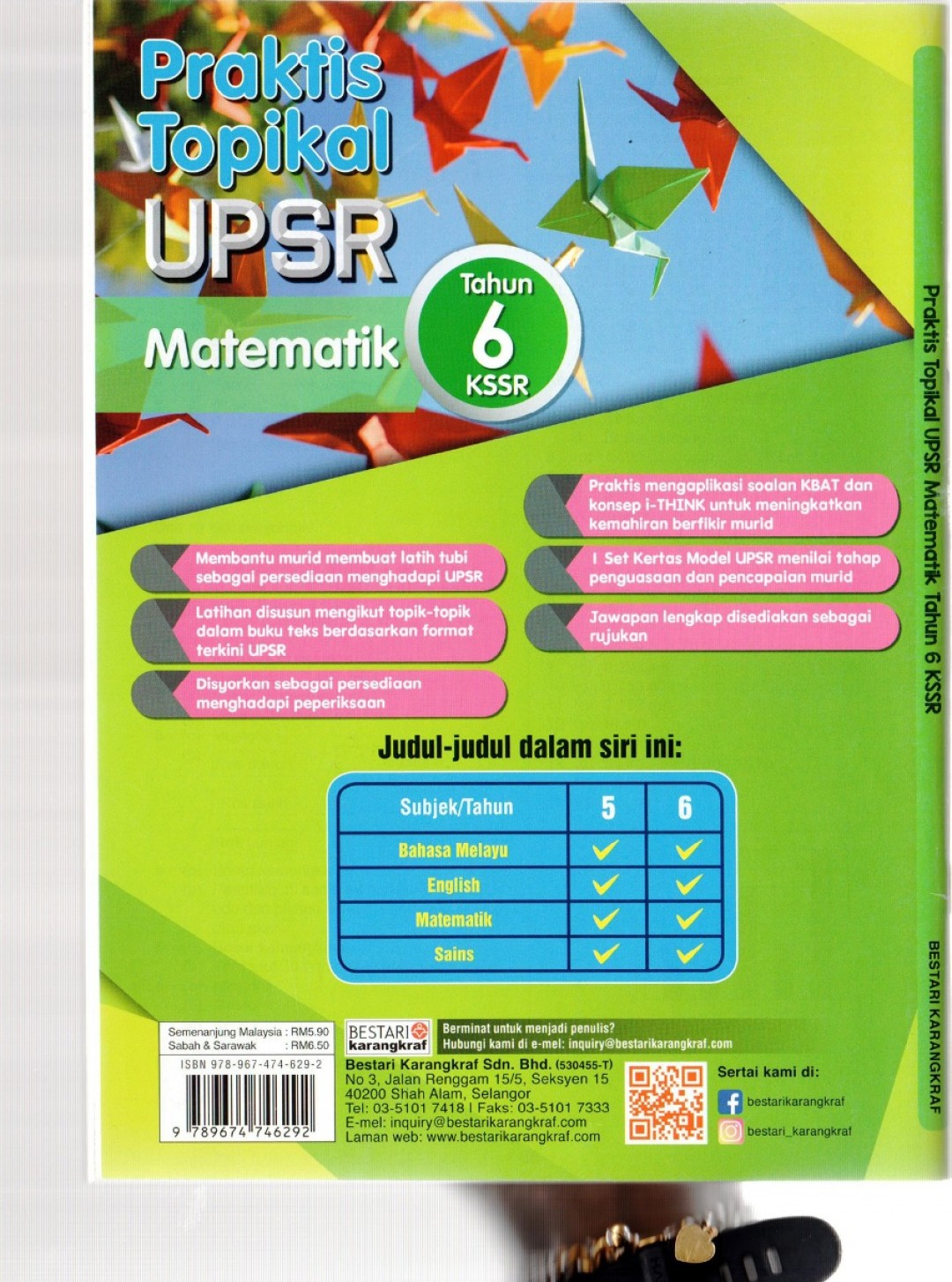 Praktis Topikal UPSR Matematik Tahun 6 (2020)