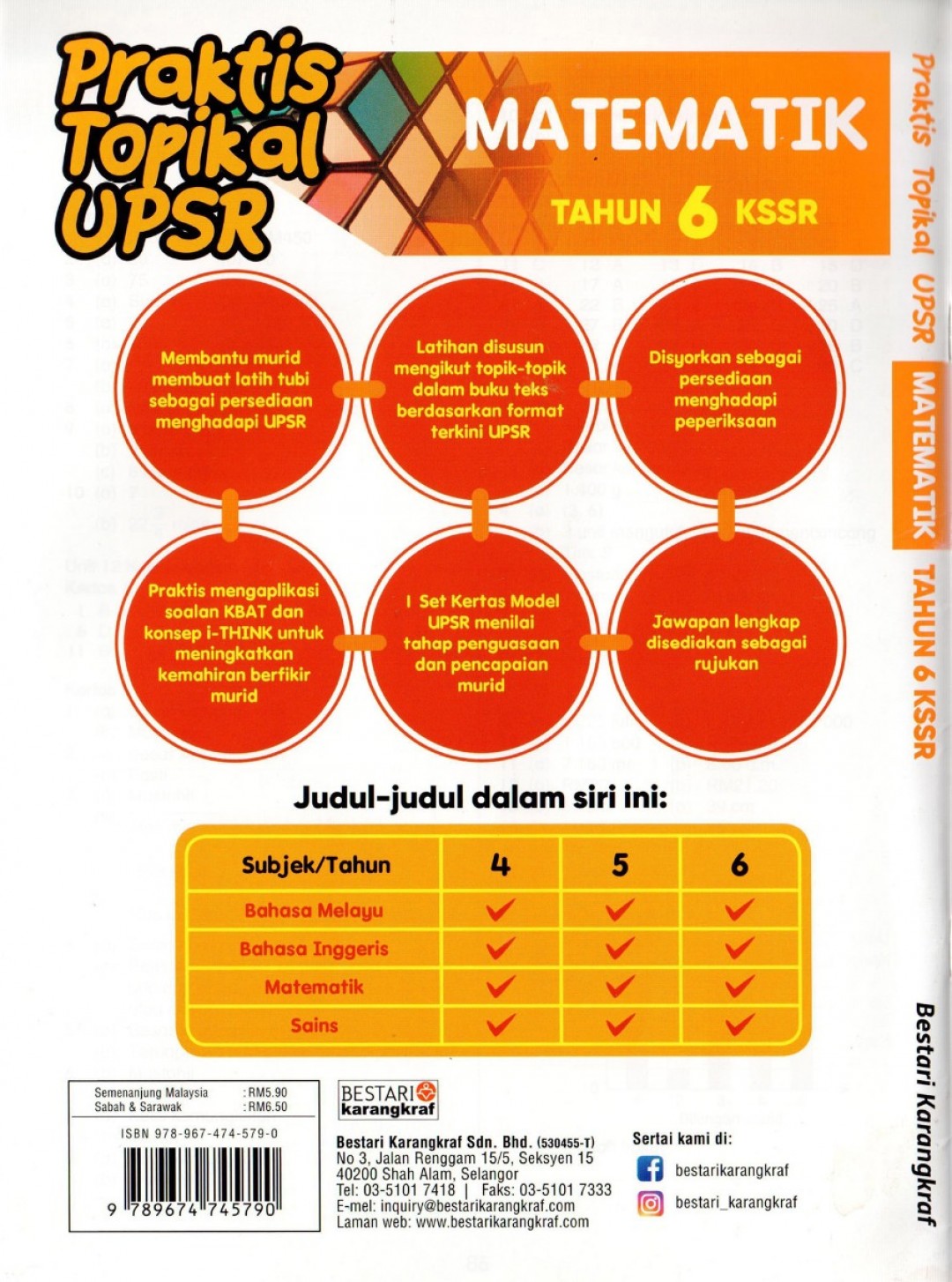 Praktis Topikal UPSR (2019) Matematik Tahun 6