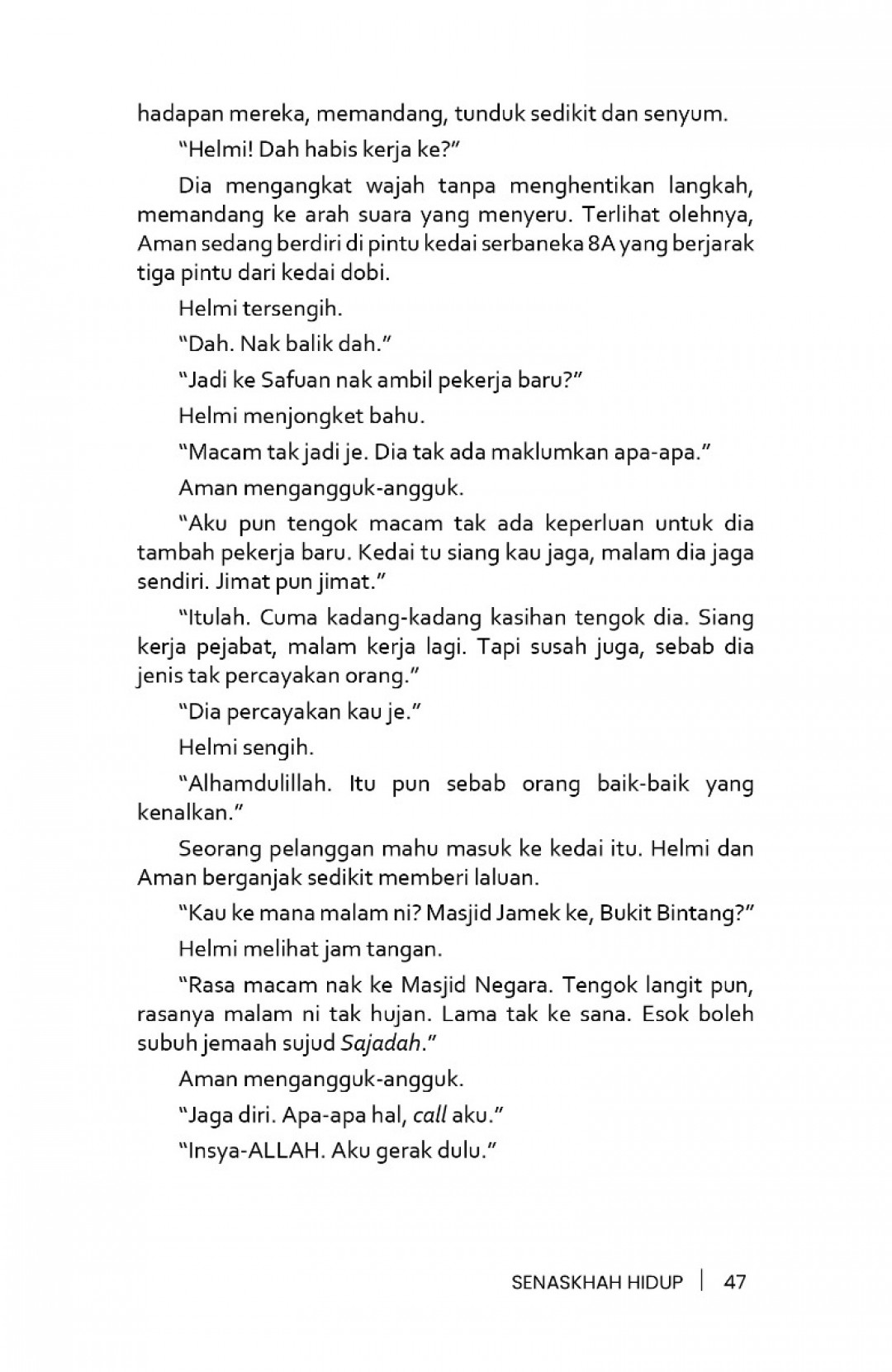 K-LIT: Senaskhah Hidup - Azzah AR