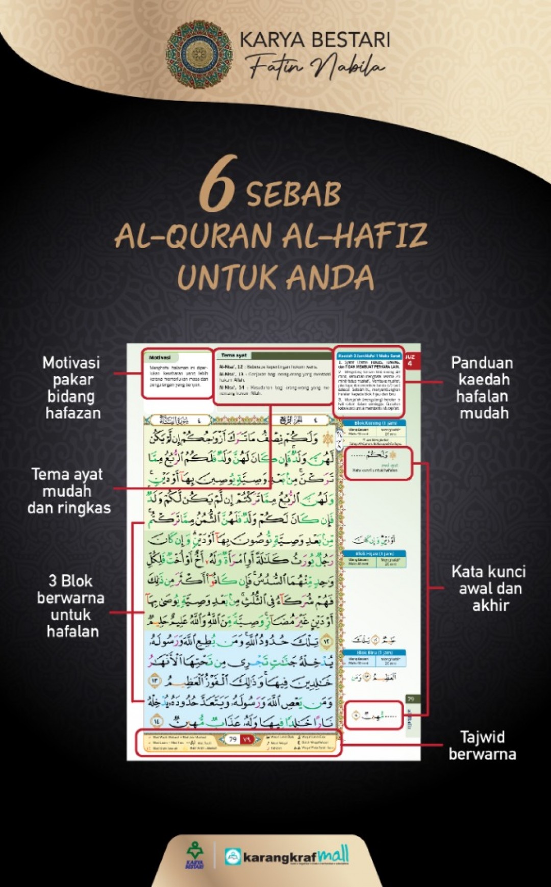 Fatin Nabila - Exclusive Package Al-Quran Al-Hafiz