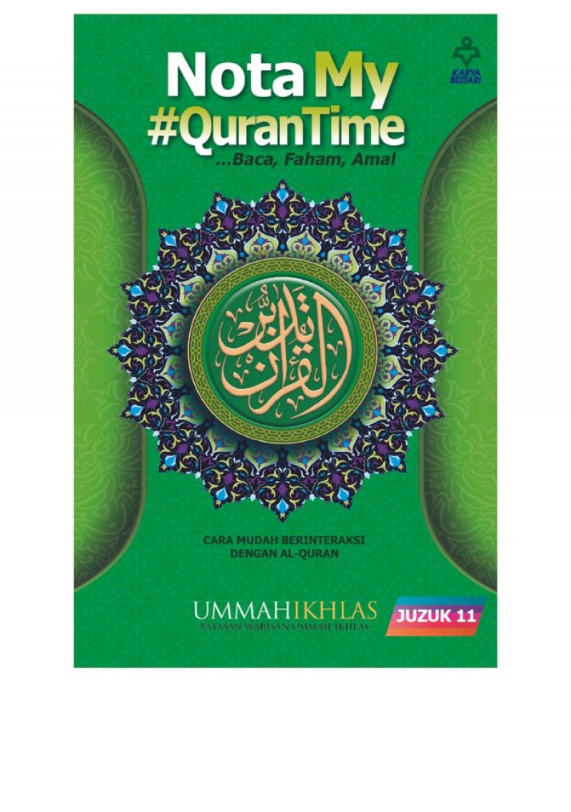 Nota My#QuranTime Juzuk 11
