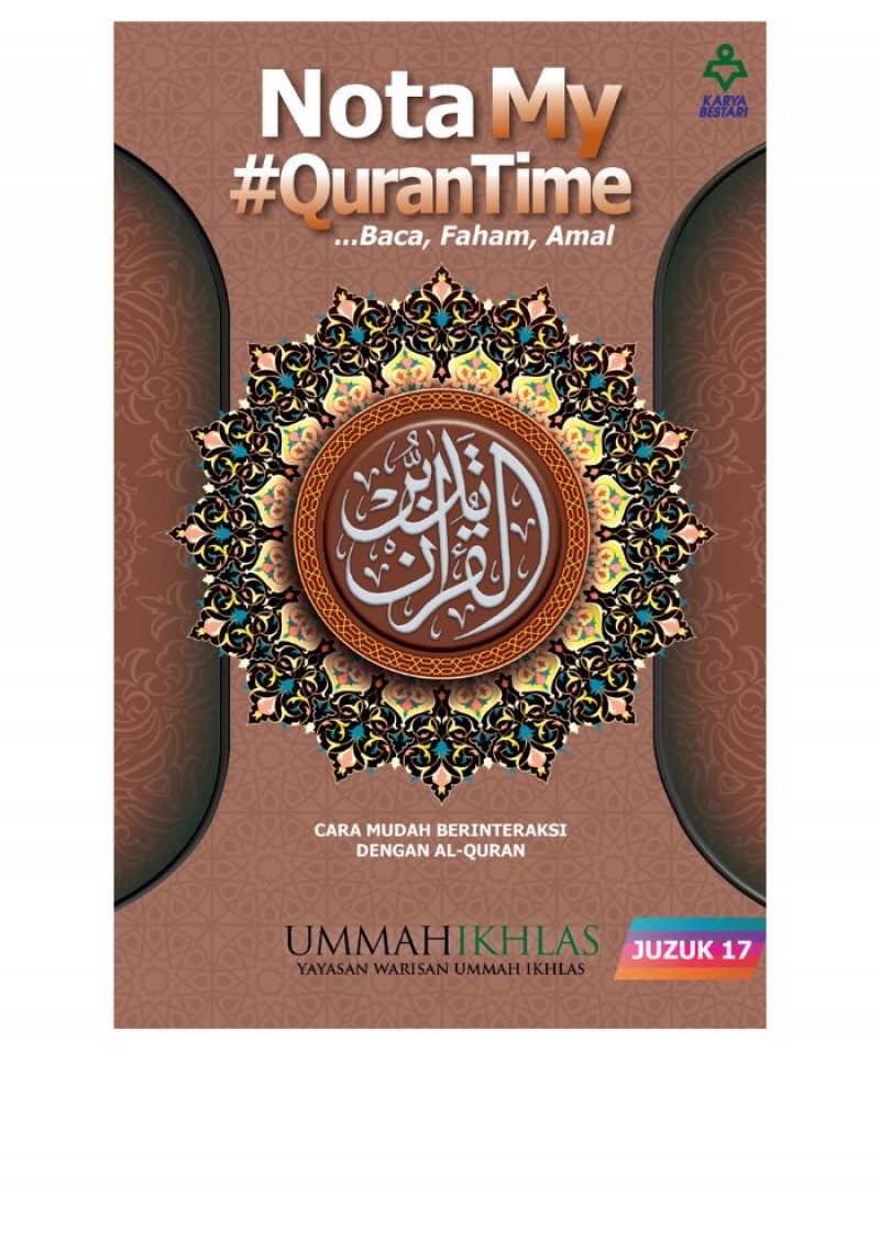 Nota My#QuranTime Juzuk 17