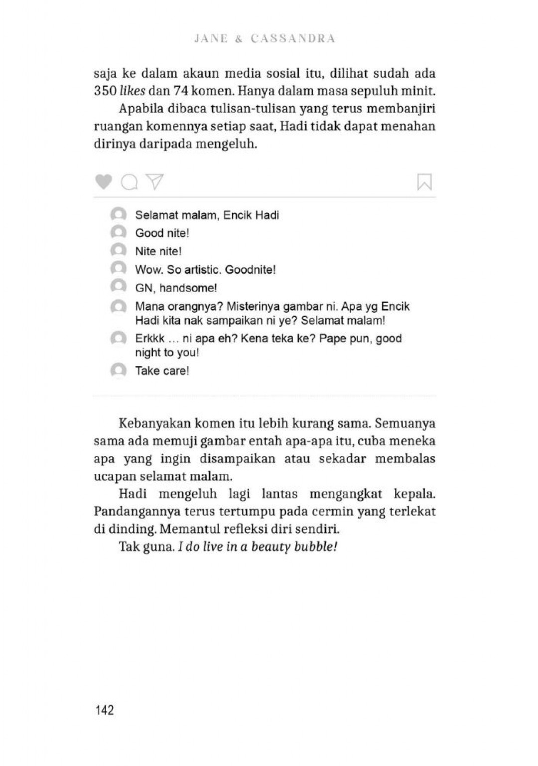 Jane & Cassandra - Nurul Syahida