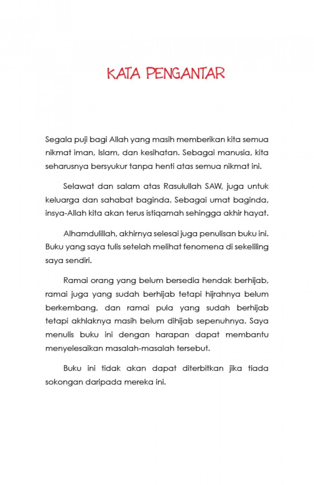 Ketika Hijab Terasa Berat - Mahestha Rastha Andaara