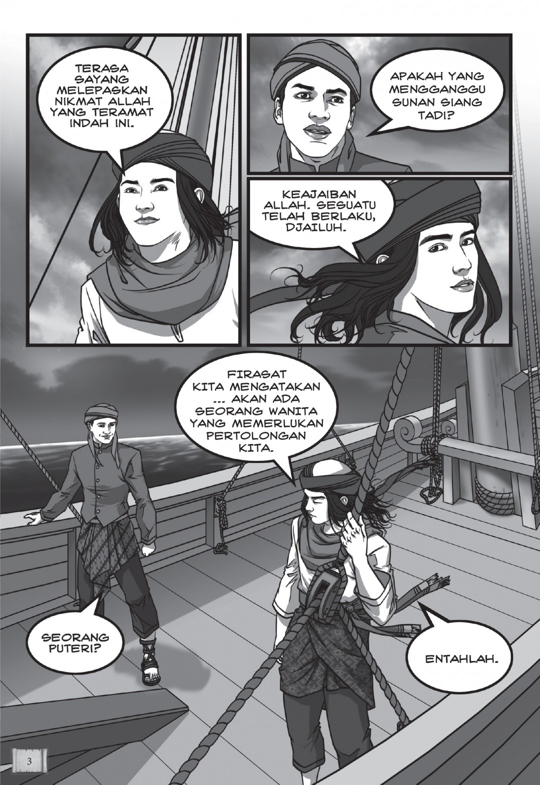 Komik Bagaikan Puteri Vol 2: Bahtera Kegelapan - Ramlee Awang Mu