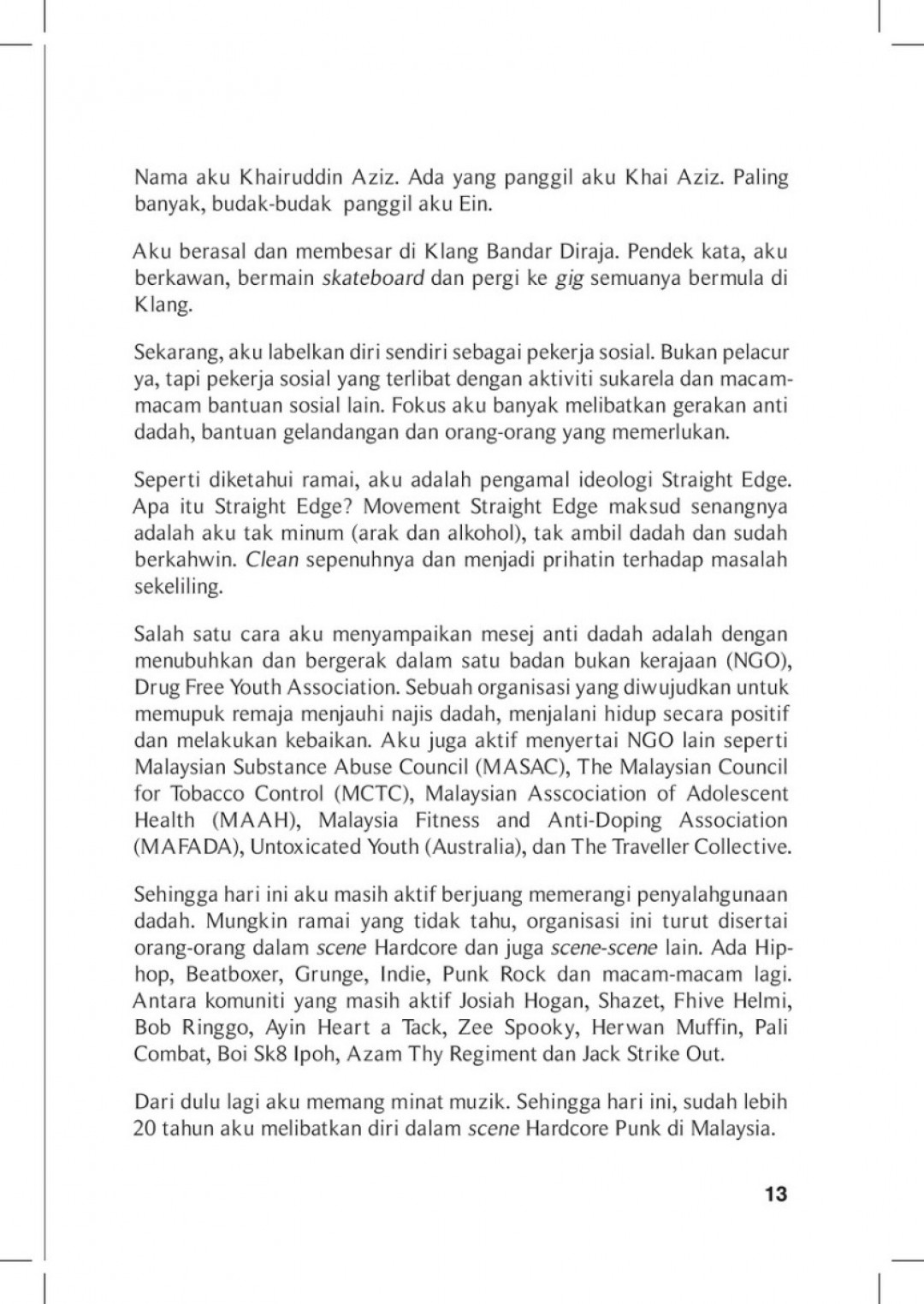 Aku Anak Punk - Khai Aziz