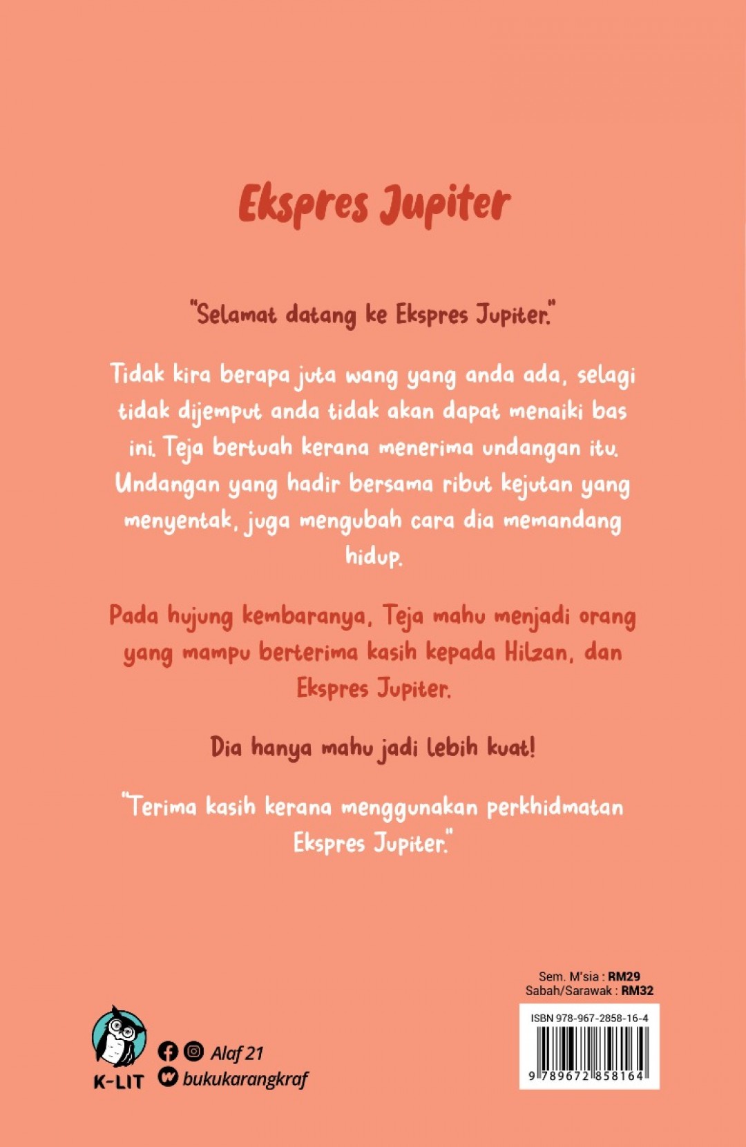 K-LIT: Ekspres Jupiter - Riley Fizan