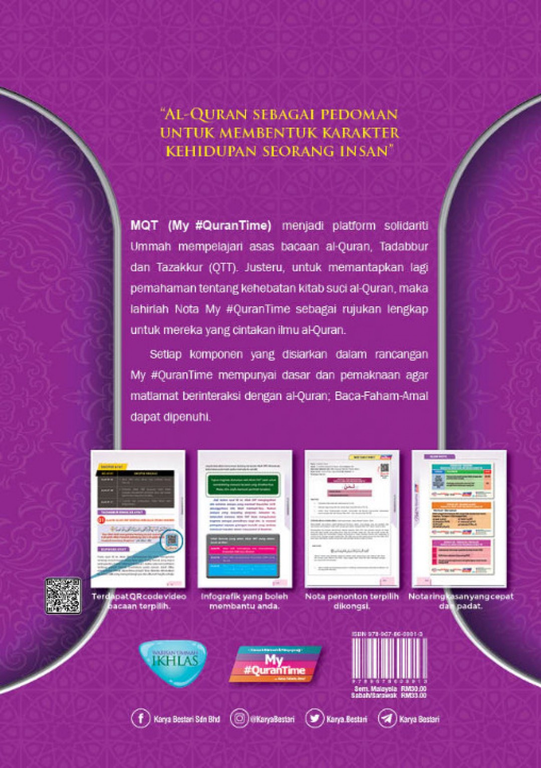 Nota My#QuranTime Juzuk 15