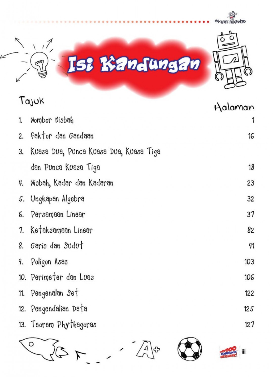 Fuiyooo... Senangnya Matematik (Tingkatan 1)