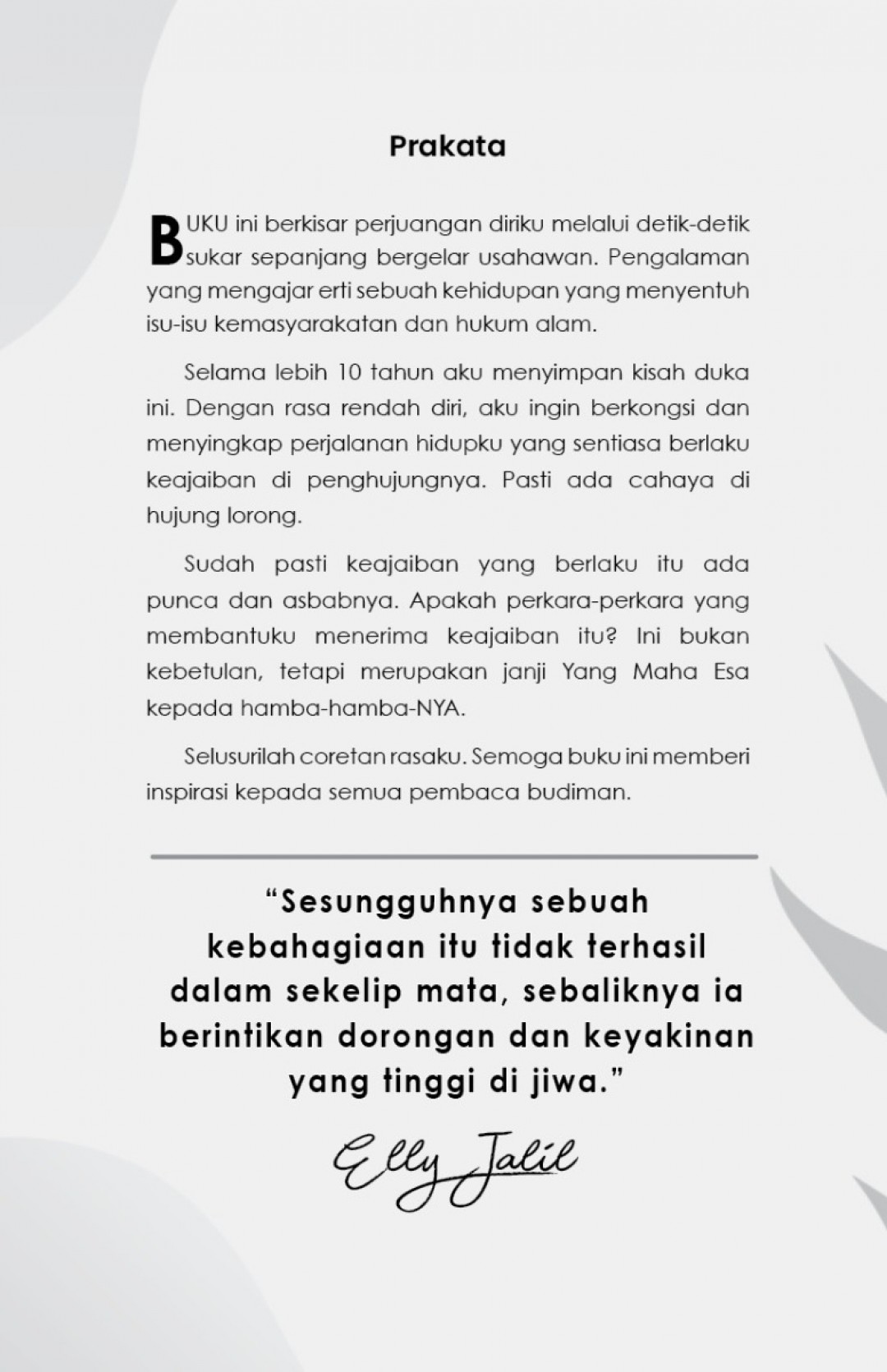 Rezeki Detik Terakhir - Elly Jalil