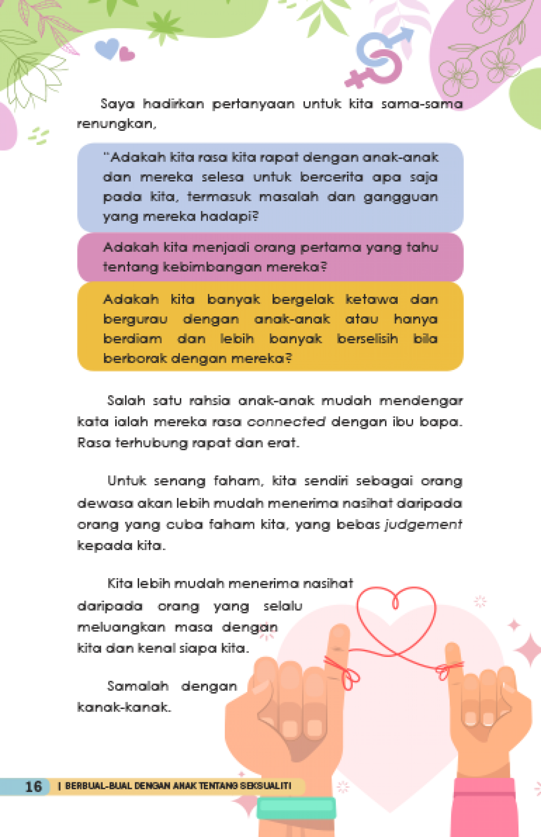 Berbual-bual Dengan Anak Tentang Seksualiti - Wan Nur Syakira