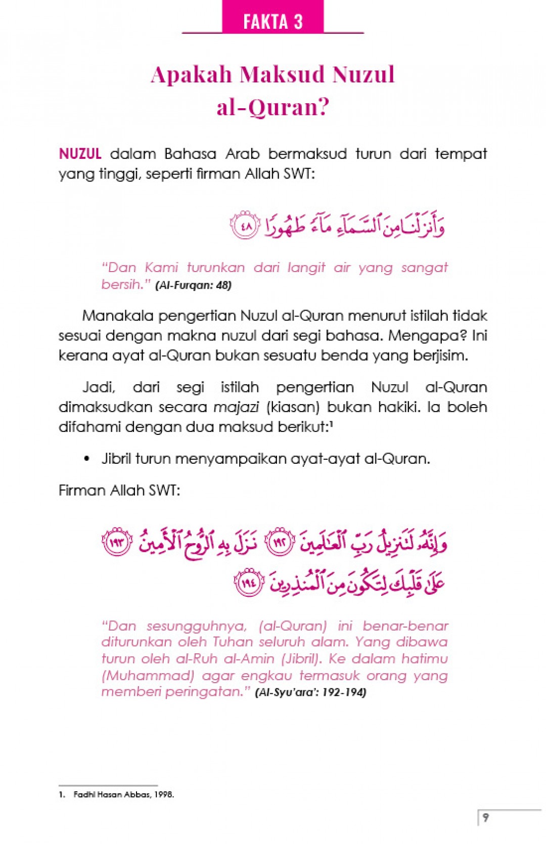 44 Fakta Penting Tentang Al-Quran - Dr Abdul Razak Muthalib