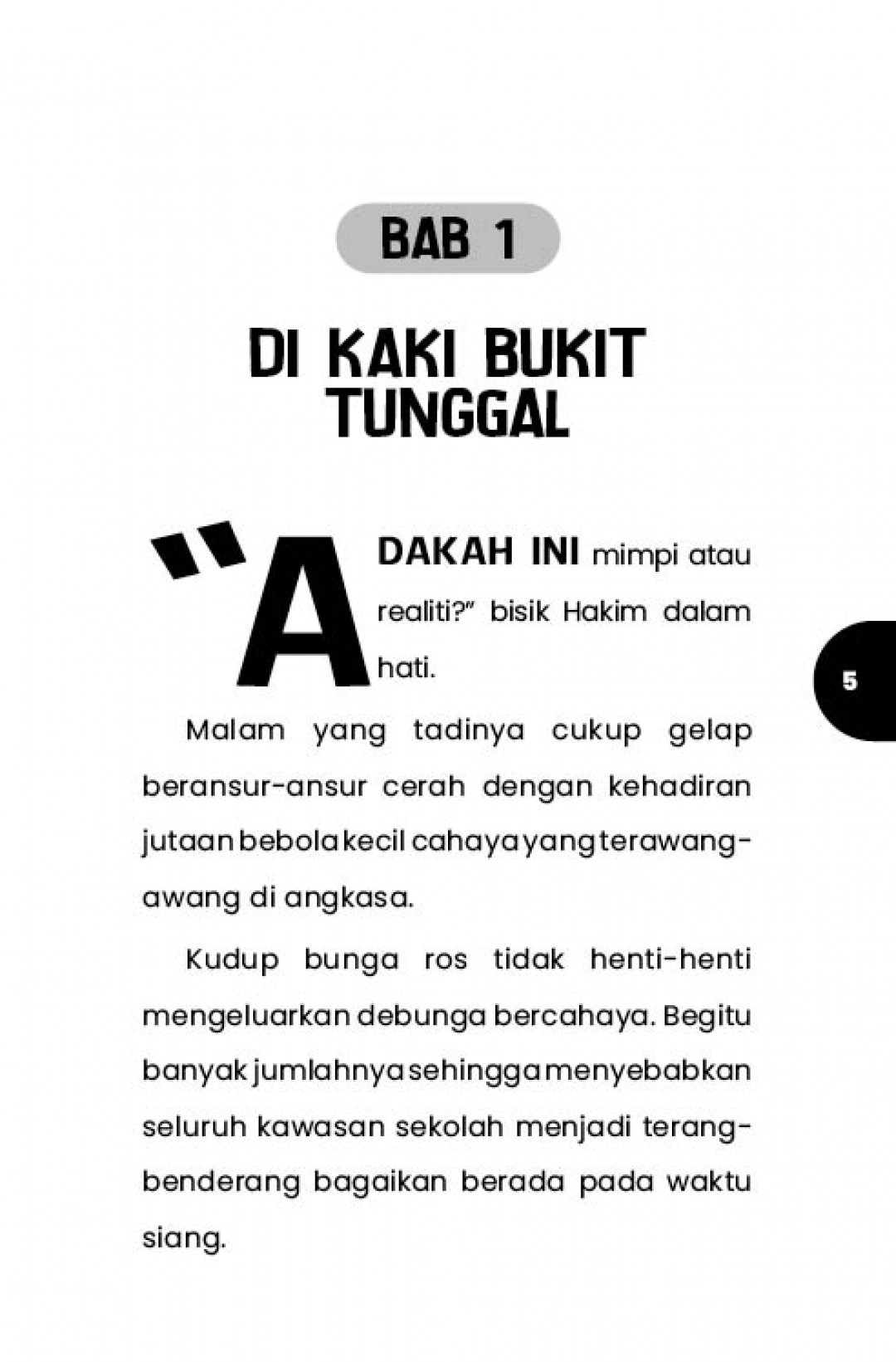 Debunga Cahaya - Rosdell MA